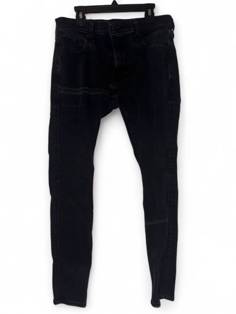 Hollister Men's Skinny Jeans in Black